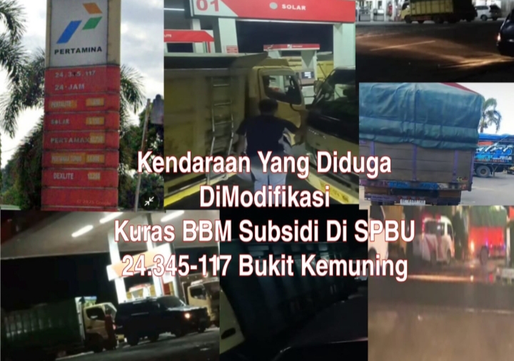 Diduga Dibiarkan Aparat, Pelangsir Solar Kian Ugal-ugalan di SPBU 24.345-117 Bukit Kemuning Banyak Dikeluhkan Sejumlah Pengendara Umum